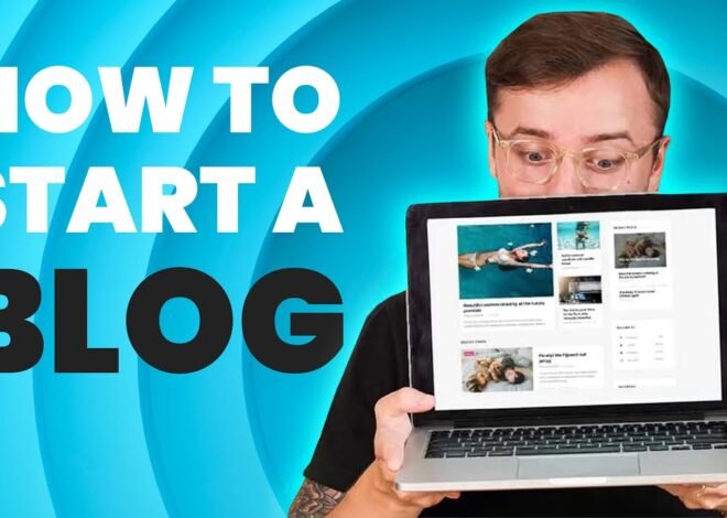 How to Start a Blog and Grow Your Audience in 2025