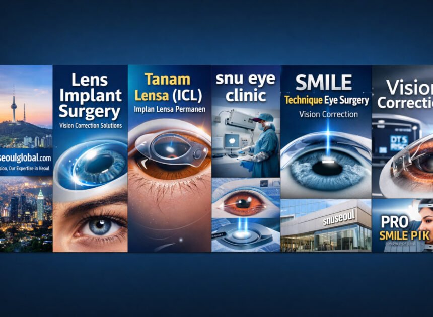 Tanam lensa ICL and icl biotech technology support advanced vision correction at snu eye clinic